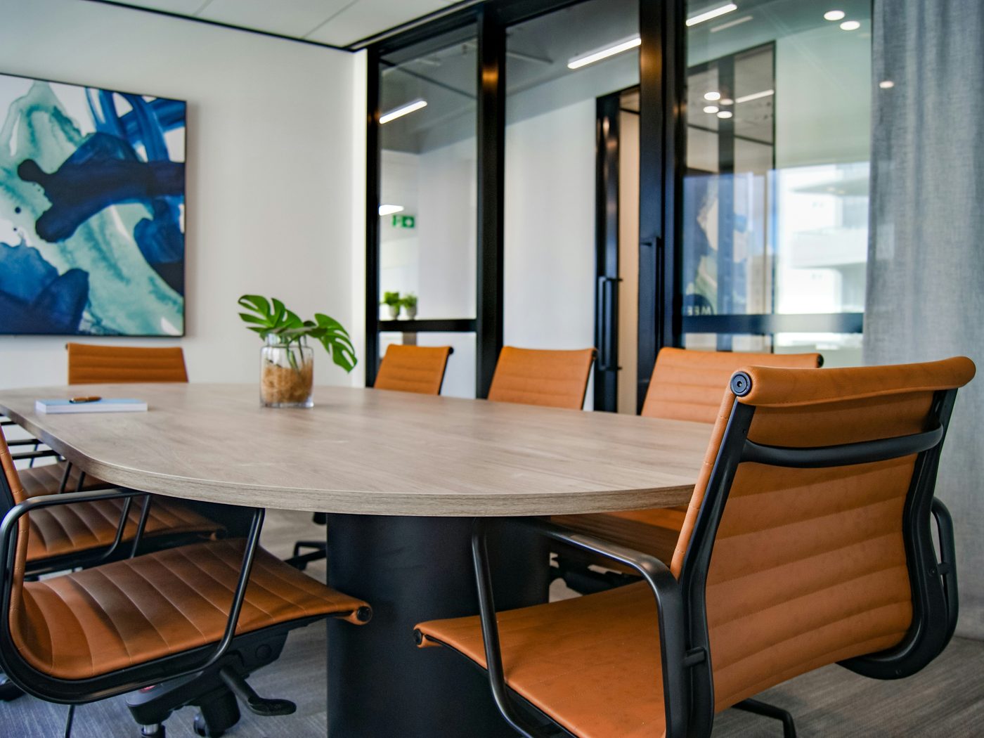 Acoustic partitions in commercial fitout, Southbank